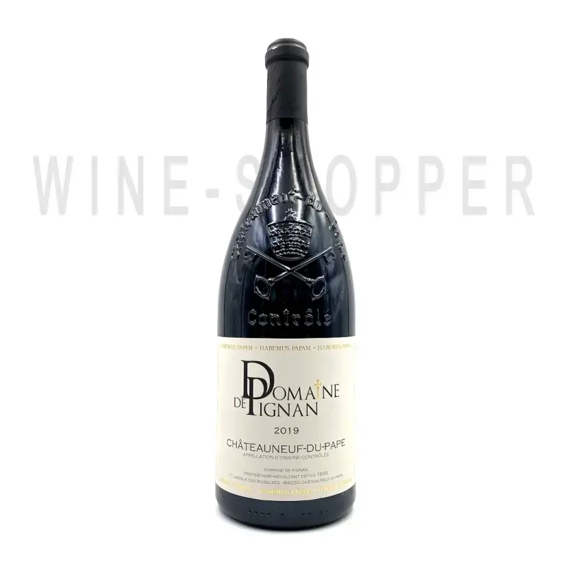 Вино Domaine de Pignan Chateauneuf-du-Pape Rouge AOC 2019 1.5 л