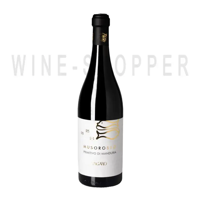 Вино Tagaro Muso Rosso Primitivo di Manduria DOC 2021 0.75 л