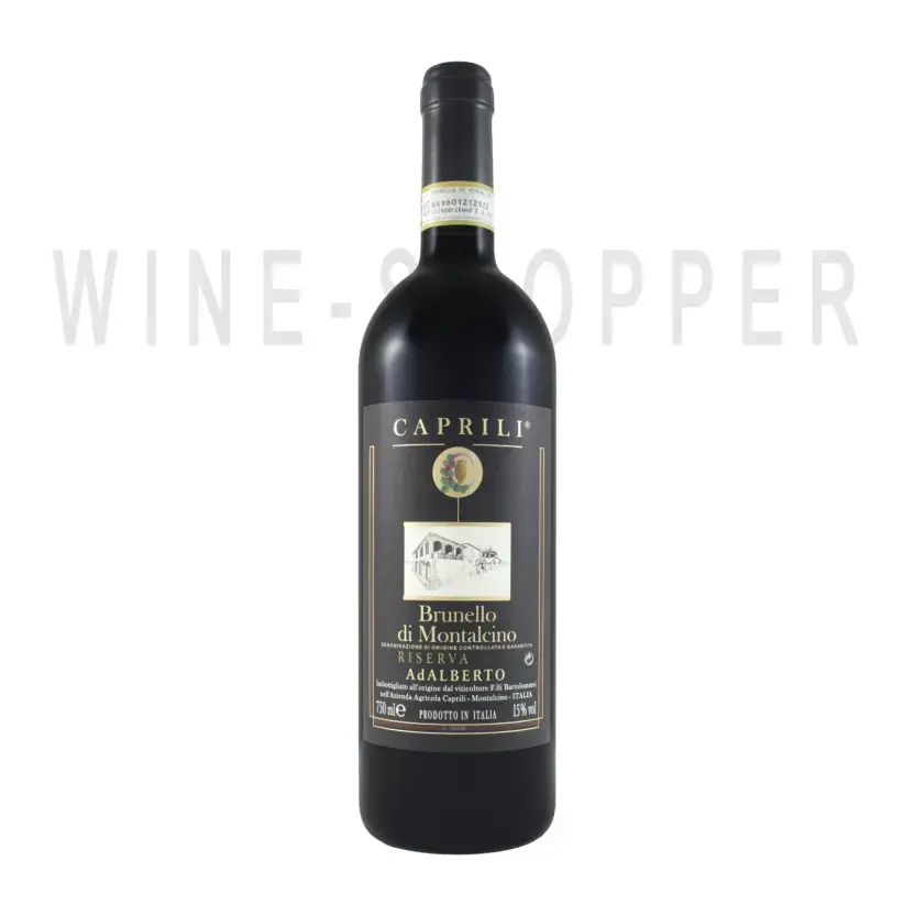 Вино Caprili Brunello di Montalcino AdAlberto Riserva DOCG 2016 0.75 л