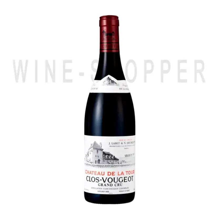 Вино J. Labet & N. Dechelette Chateau de La Tour Clos de Vougeot Grand Cru Vieilles Vignes AOC 2017 1.5 л