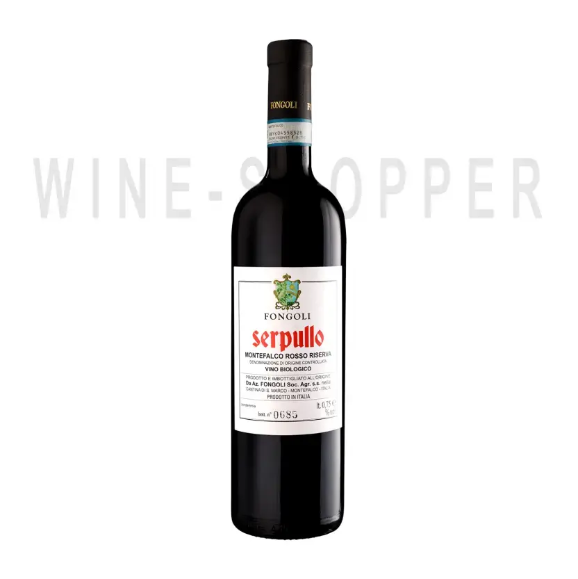 Вино Fongoli Serpullo Montefalco Rosso Riserva DOC Naturale 2016 0.75 л