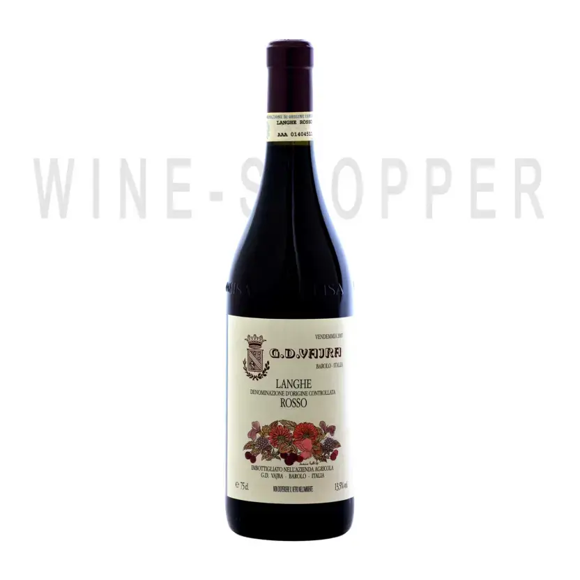 Вино G D Vajra Langhe DOC Rosso 2019 0.75 л
