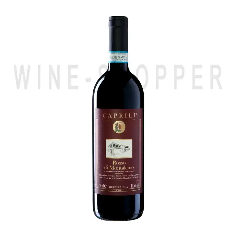 Вино Caprili Rosso di Montalcino DOC 2020 0.75 л