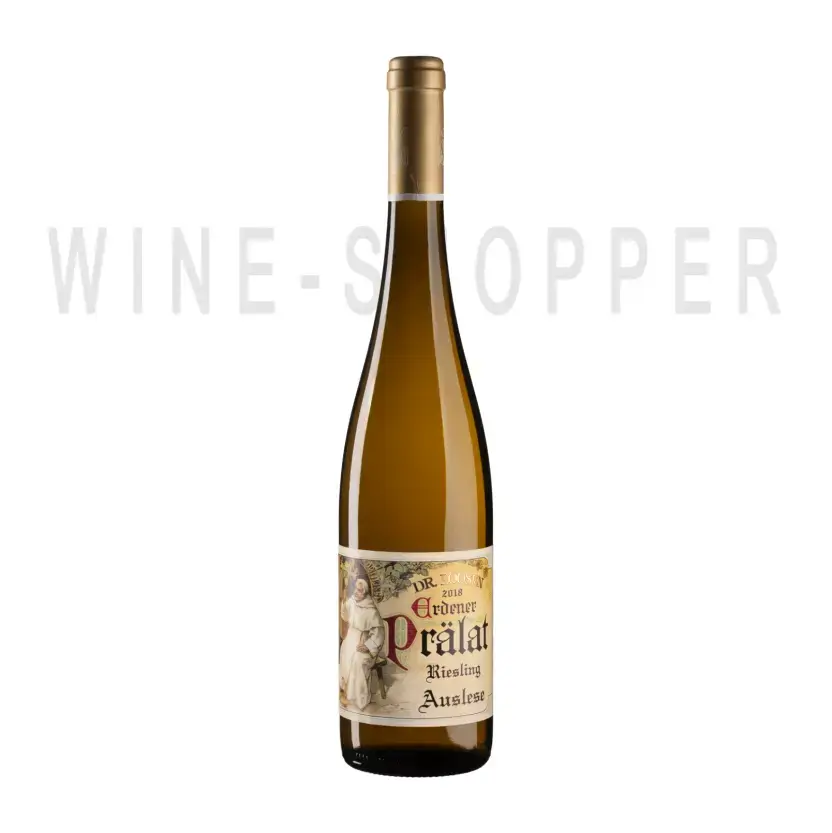 Вино Dr. Loosen Erdener Pralat Riesling Auslese Goldkapsel 2018 0.75 л