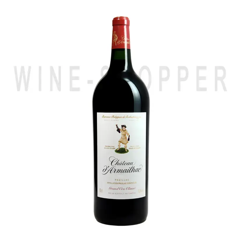 Вино Chateau d'Armailhac Pauillac AOC 5-me Grand Cru Classe 2015 1.5 л