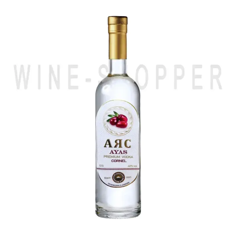 Водка AYAS fruit vodka dogwood 0.5 л