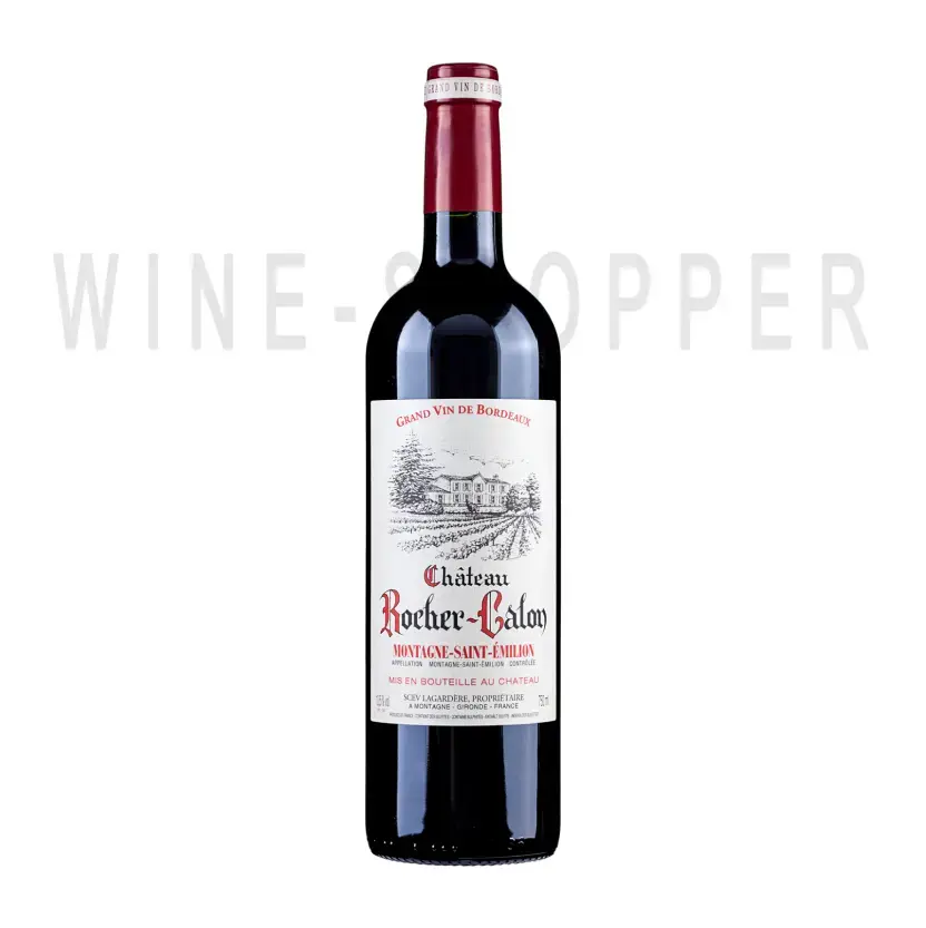 Вино Chateau Rocher-Calon Montagne-Saint-Emilion AOC 2017 0.75 л