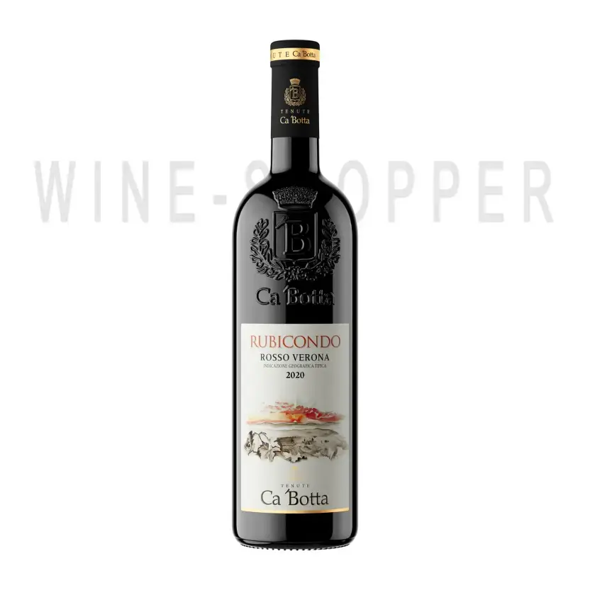 Вино Ca'Botta Rubicondo Rosso Verona IGT 2020 0.75 л
