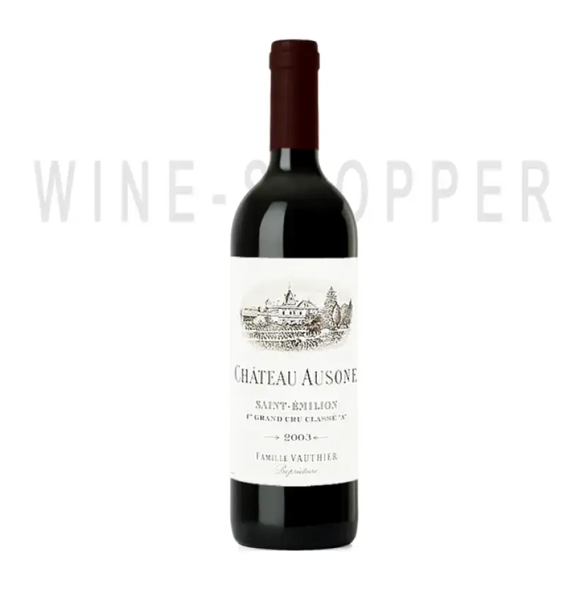 Вино Chateau Ausone Saint-Emilion AOC 1er Grand Cru Classe A 2003 0.75 л