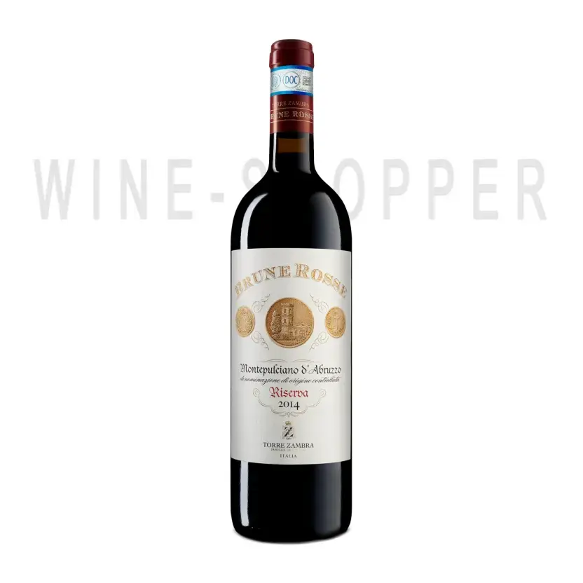 Вино Torre Zambra Brune Rosse Montepulciano d'Abruzzo DOC Riserva 2015 0.75 л