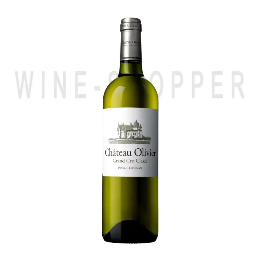 Вино Chateau Olivier Blanc AOC Pessac-Leognan 2017 0.75 л
