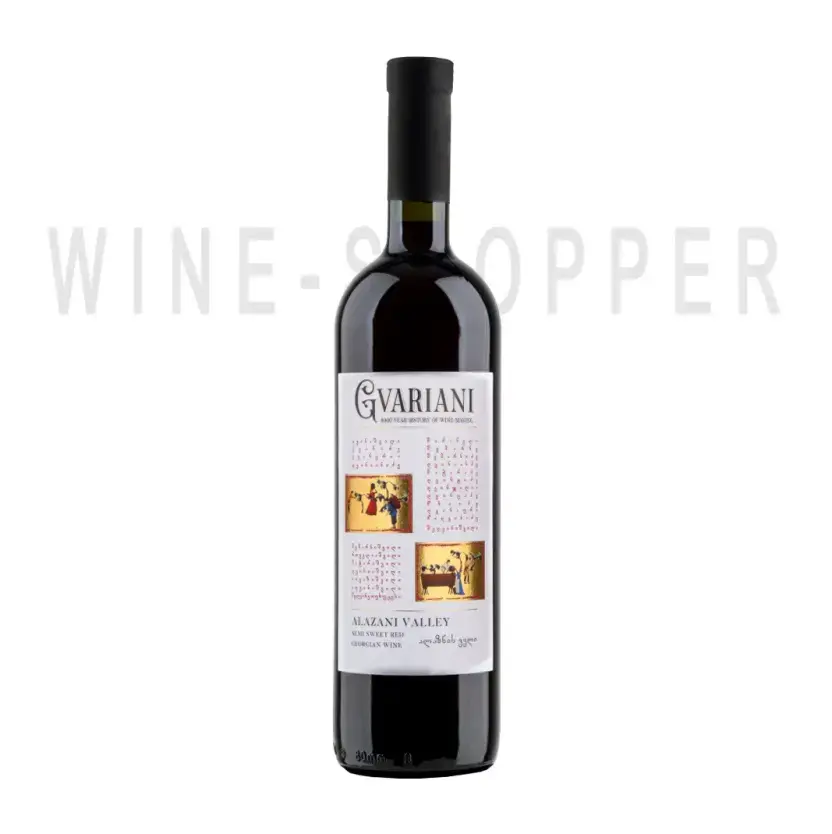 Вино Gvariani Alazani Valley Red Semi-Sweet 0.75 л