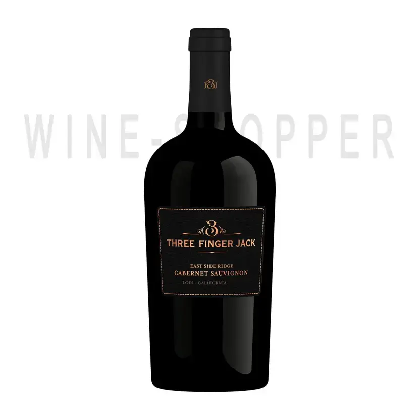 Вино Three Finger Jack East Side Ridge Cabernet Sauvignon 2019 0.75 л
