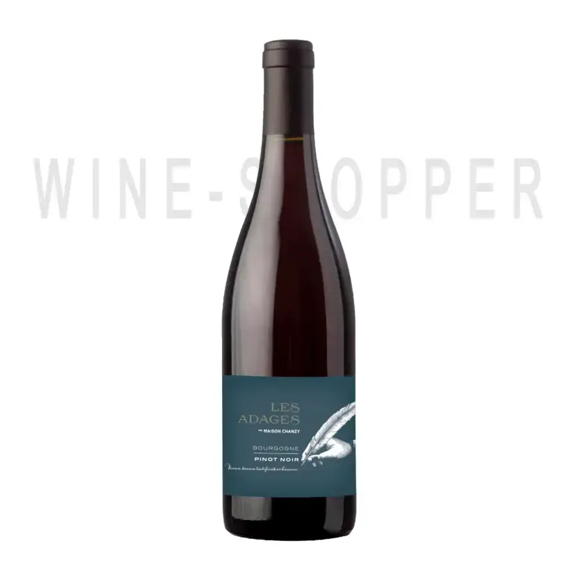 Вино Chanzy Les Adages Pinot Noir Bourgogne AOC 2020 0.75 л