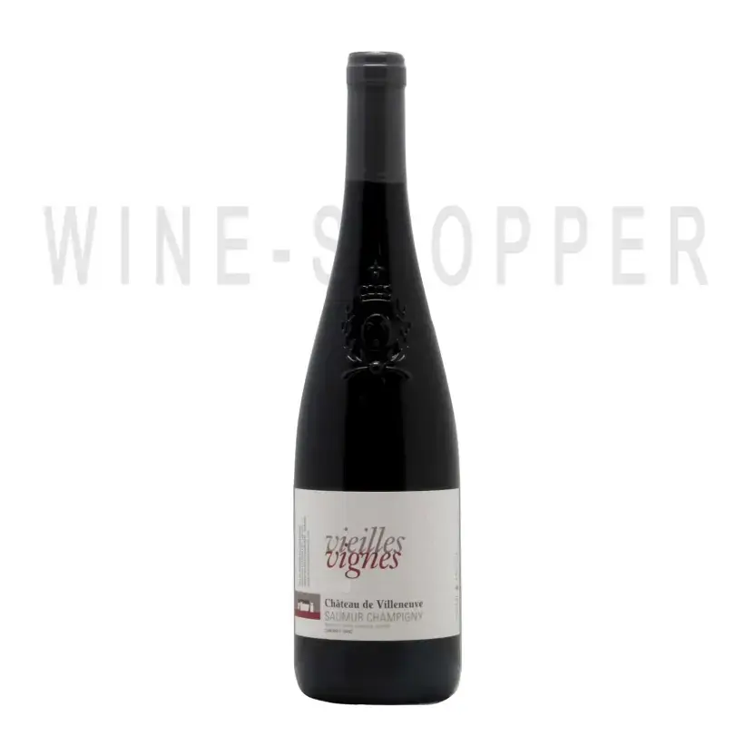 Вино Chateau de Villeneuve Vieilles Vignes Saumur Champigny AOC 2018 0.75 л
