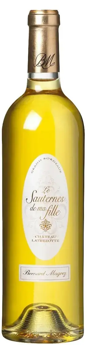 Вино Chateau Latrezotte Le Sauternes de ma Fille 2012 0.75 л