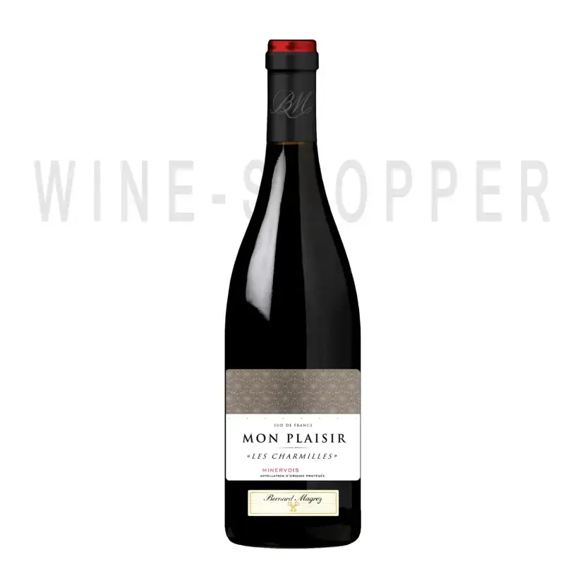 Вино Bernard Magrez Mon Plaisir Les Charmilles Minervois AOP 2018 0.75 л