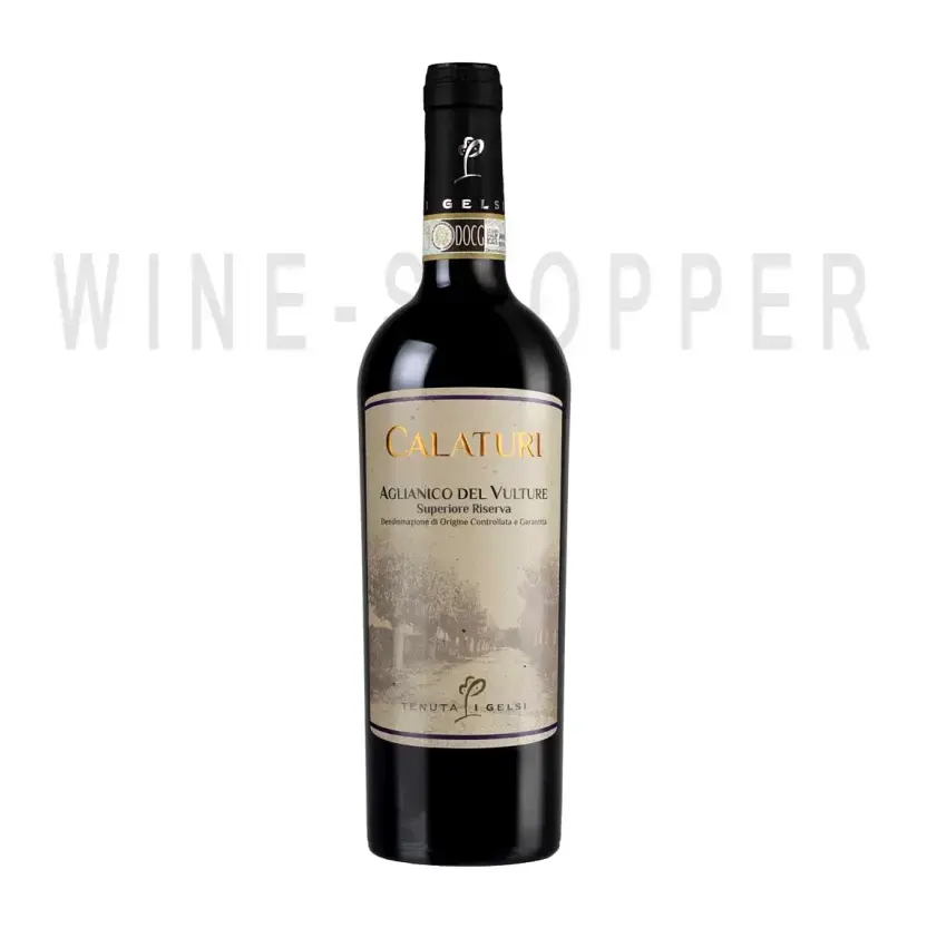 Вино Tenuta i Gelsi Calaturi Aglianico del Vulture Superiore Riserva DOCG 2015 0.75 л
