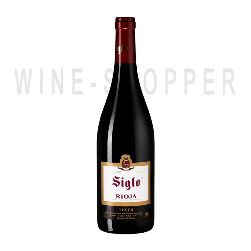Вино Bodegas Manzanos Siglo Rioja DOC 2021 0.75 л
