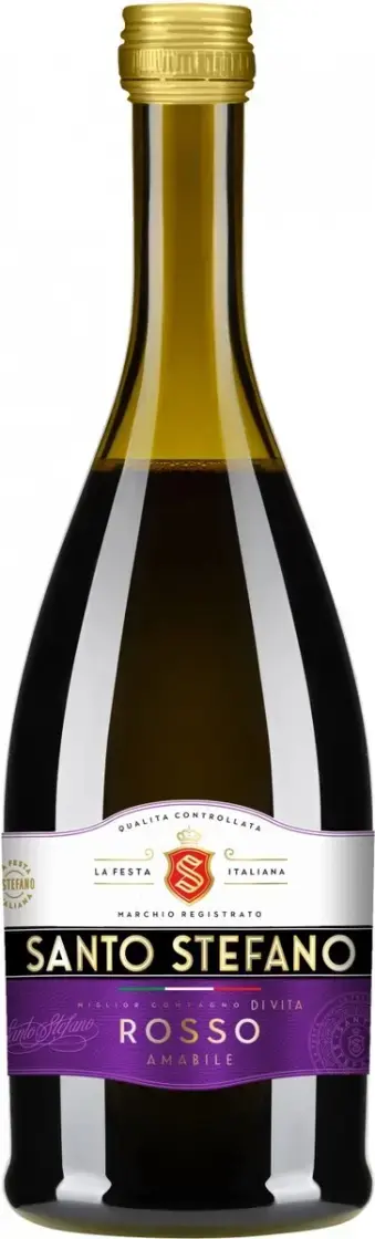 Игристое вино Santo Stefano Rosso Amabile, 0.25 л